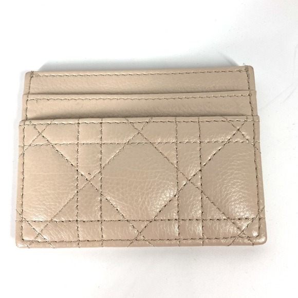 DIOR Beige Card Holder - Picture 8 of 11